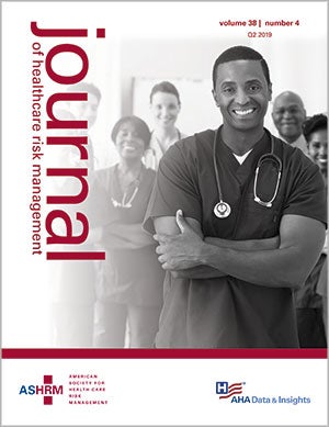 ASHRM Journal Cover