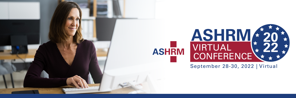 ASHRM 2022 banner virtual conference