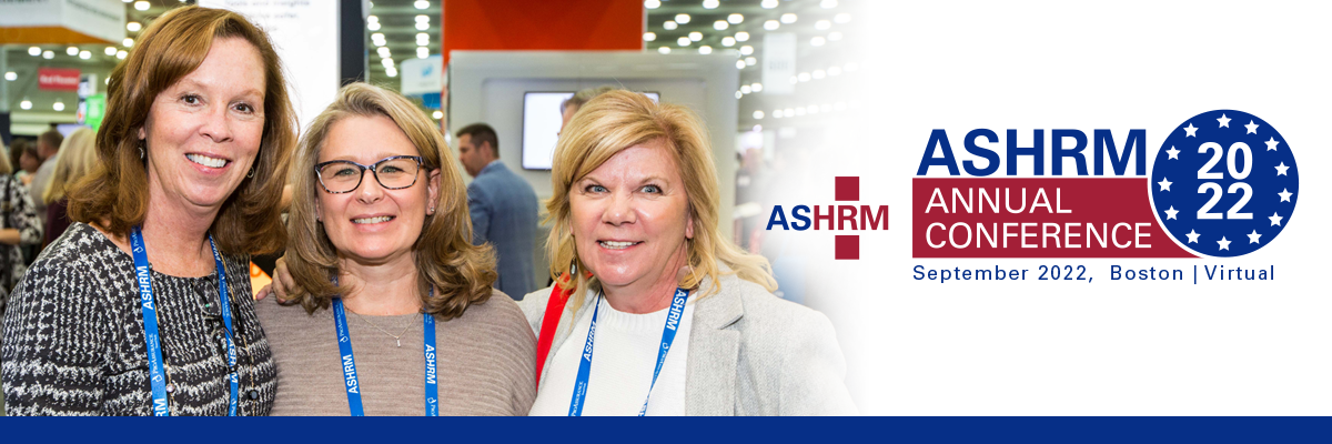 ASHRM 2022 Banner 3 ladies