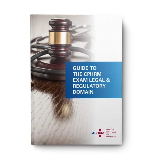 CPHRM Legal & Regulatory Book cover