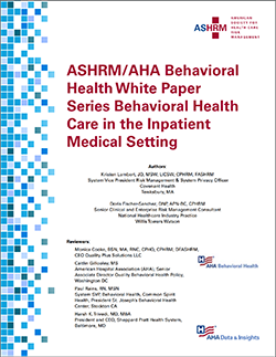 Behavioral Health White Paper Pt 3 Cover