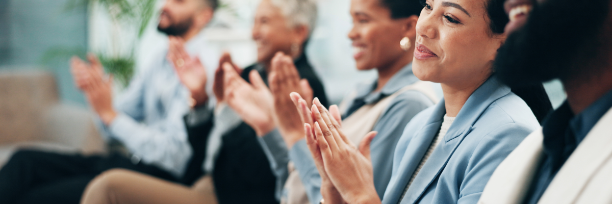 Team clapping