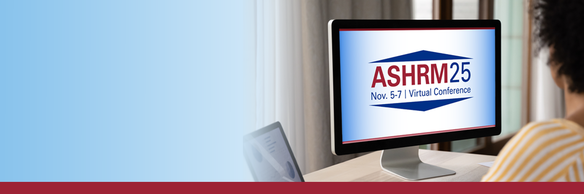 ASHRM25 Virtual Conference Banner