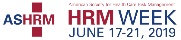 ASHRM HRM Week 2019 logo